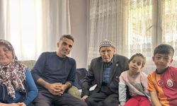 103 yaşındaki Kore gazisi torununun torununu gördü