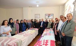 El emeği ürünler yılsonu sergisinde görücüye çıktı