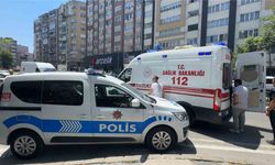 Motosiklet ile SUV araç çarpıştı
