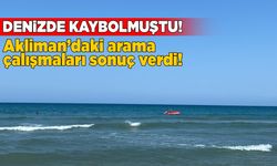 Denizde kaybolan ikinci şahıs bulundu
