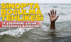 11 yaşındaki çocuk boğulma tehlikesi geçirdi