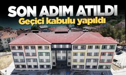 65 milyonluk yatırımda geçici kabul tamam