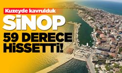 Sinop'ta kavurucu sıcaklık: Hissedilen 59 dereceye ulaştı!