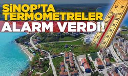 Sinop’ta sıcaklık 35 derecenin üzerine çıktı