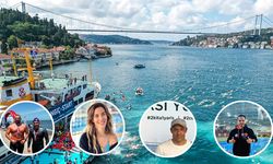 Sinoplu sporcular kıtalararası yüzme yarışında