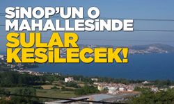 Sinop Belediyesinden su kesintisi uyarısı