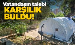 Sinop Seyit Bilal'e çadır Mescit kuruldu