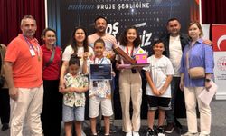 Küçük mucitler projeleriyle birinci oldu