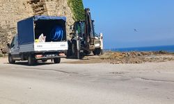 Sinop’ta arızalı su borusunda müdahale