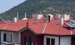 Bina çatısına çıktı, hayatına son vermek istedi