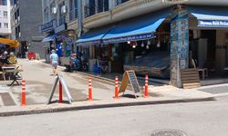 Sinop’ta o sokak yaz boyunca araç trafiğine kapatıldı