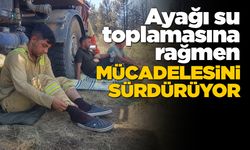 Sinop’tan Karabük'teki yangına kahramanca müdahale