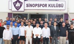 Vali Özarslan Sinopspor’u ziyaret etti