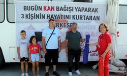 Sinop'ta kan bağışçılarına özel hediye