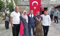 Sosyal medyada gündem olan Sinoplu İbrahim Çetin askere uğurlandı