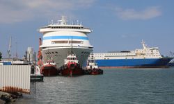 Astoria Grande kruvaziyeri Samsun Limanı'nda