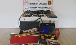 Giresun merkezli tarihi eser operasyonu: 3 tutuklama