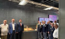 İlçe protokolü Samsun Müzesi'ni ziyaret etti