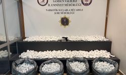 Samsun'da çok miktarda sentetik ecza hapı ele geçirildi