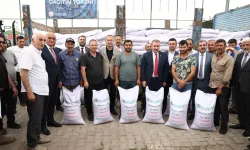 Yerli ve sertifikalı buğday tohumları ücretsiz dağıtıldı