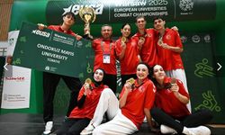 Avrupa Üniversiteler Dövüş Sporları Şampiyonası’nda OMÜ’ye birincilik