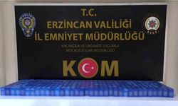 Bin paket makaron ele geçirildi