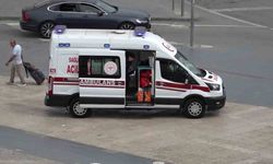 Merdivenlerden düşen şahıs yaralandı