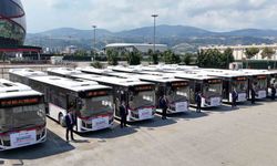 Samsun’un ulaşım filosuna 10 körüklü otobüs