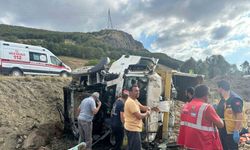 Tokat’ta hafriyat 2 kamyon çarpıştı, 1 kişi ağır yaralandı