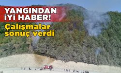 Kuşçular köyü yangınından iyi haber