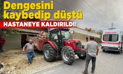Sinop'ta garajın çatısından düşen kişi yaralandı