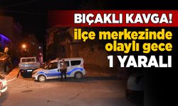 Bıçaklı kavgada bir kişi yaralandı