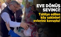 Köklen köyü sakinleri evlerine geri döndü