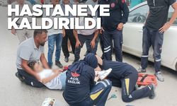 Otomobilin kapısına çarpan çocuk yaralandı
