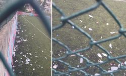 Sinop’ta spor sahasındaki kirlilik tepki çekti