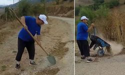 Uzunöz Köyü’nde yol tepkisi