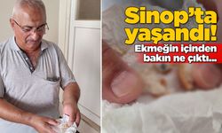 Aldığı ekmeğin içinden çıkan şaşırttı