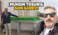 Kazada hayatını kaybeden Muhsin Tosun’a hüzünlü veda
