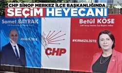 Sinop CHP’de seçim heyecanı!