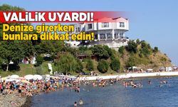 Sinop Valiliğinden hayati uyarı: Denize girmeden önce bunlara dikkat!