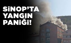 Apartman dairesinde yangın paniği