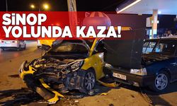 Zincirleme trafik kazasında 3 kişi yaralandı