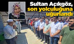 Ramazan Açıkgöz'ün annesi toprağa verildi