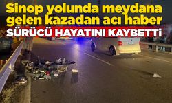 Motosiklet ile elektrikli bisiklet çarpıştı, 1 kişi öldü