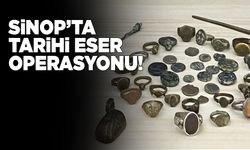 Sinop’ta tarihi eser kaçakçıları yakalandı