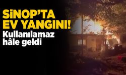 Müstakil evde yangın