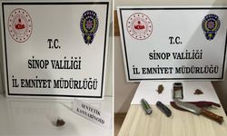 Sinop'ta narkotik operasyonunda 3 şüpheli yakalandı