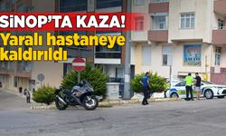 Kent merkezinde kaza: Yaralı hastaneye kaldırıldı