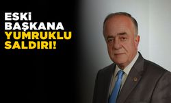 Eski ilçe belediye başkanına yumruklu saldırı!