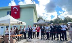 Sinop'ta yapımı tamamlanan cami ibadete açıldı